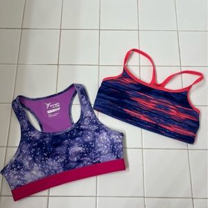 Girls Old navy sport bra bundle